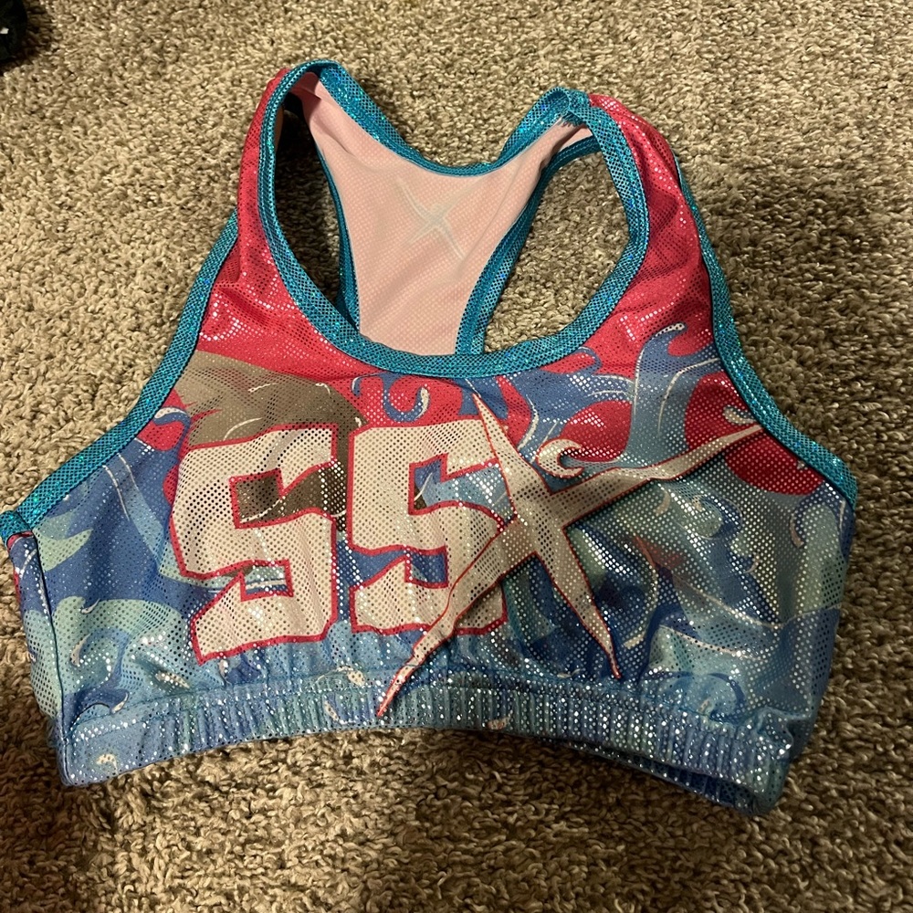 Cheer extreme SSX sports bra. Adult M